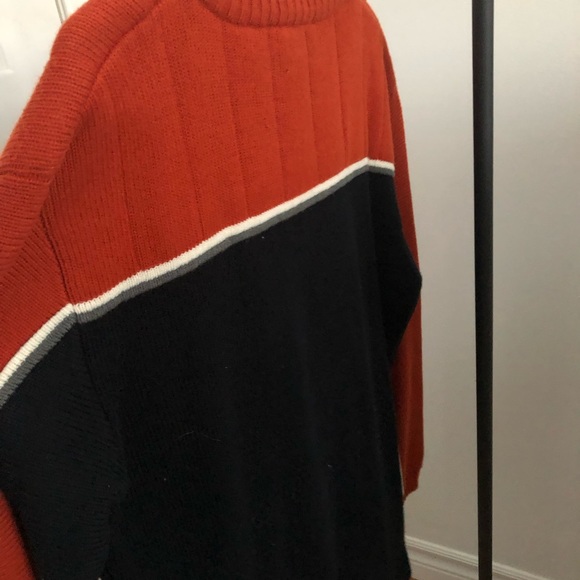Aspen black orange and grey sweater - Picture 3 of 4